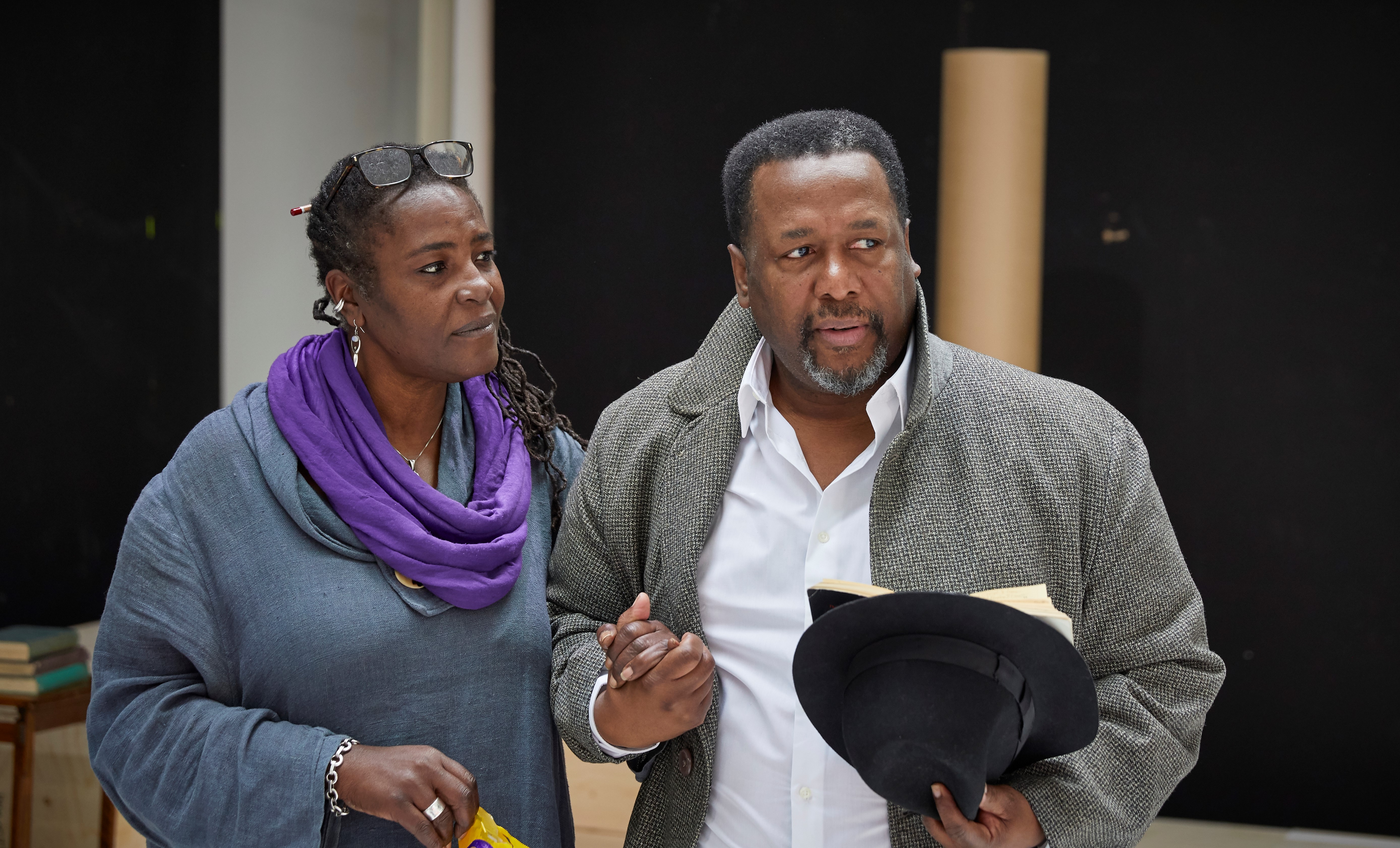 Young Vic</p>
<p>DEATH OF A SALESMAN<br />
Rehearsals