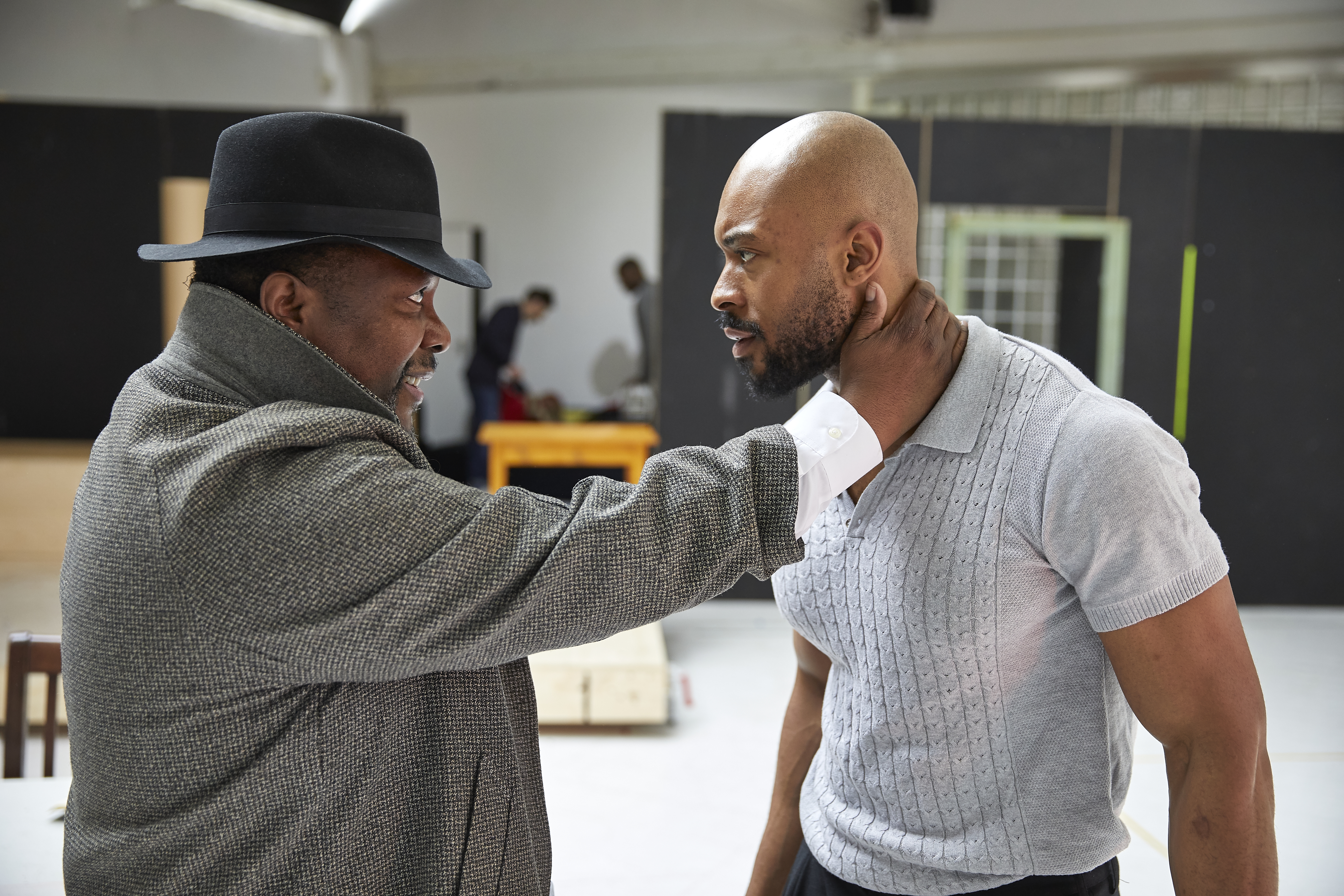 Young Vic</p>
<p>DEATH OF A SALESMAN<br />
Rehearsals