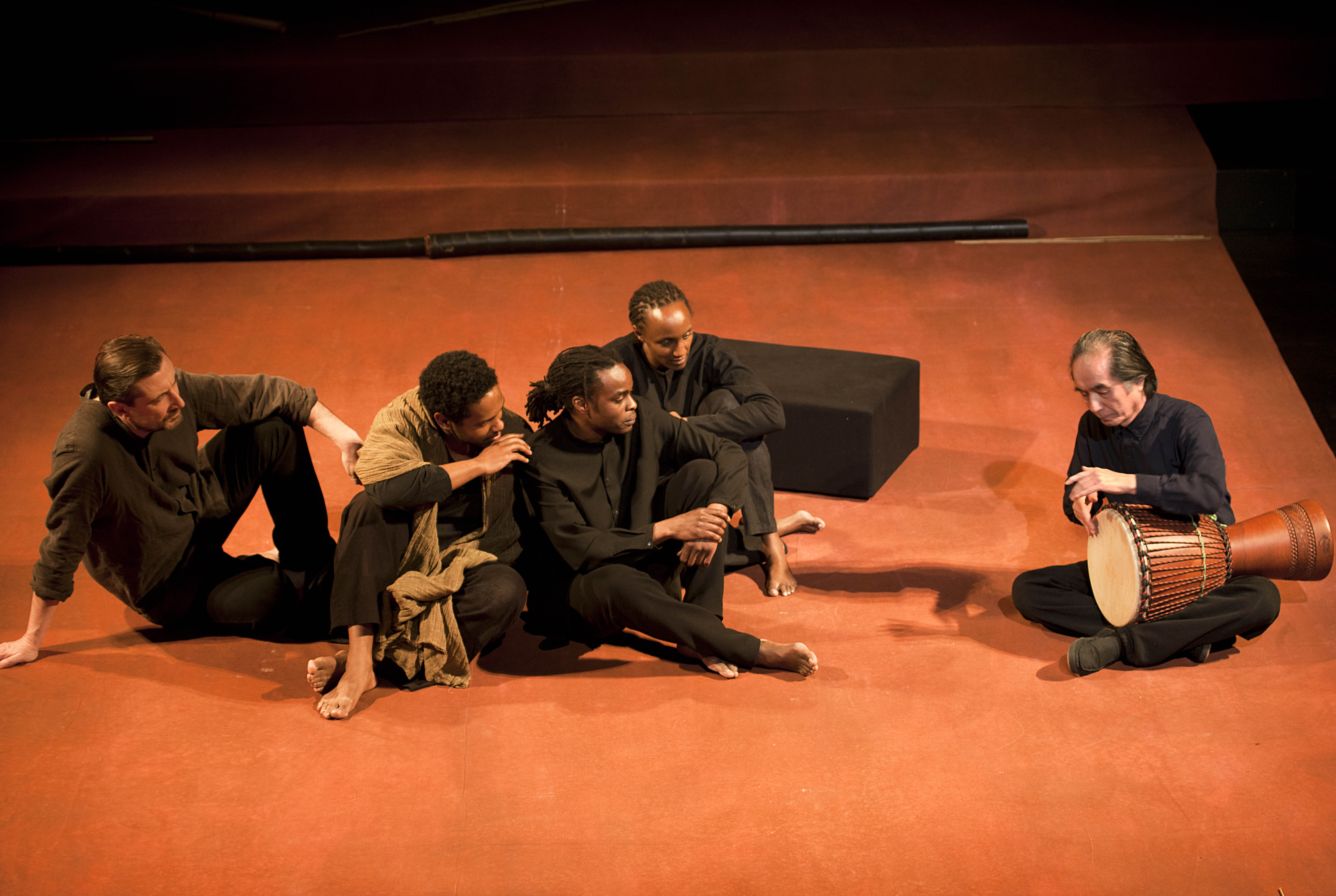 Battlefield at the Young Vic. Photo by Simon Annand.