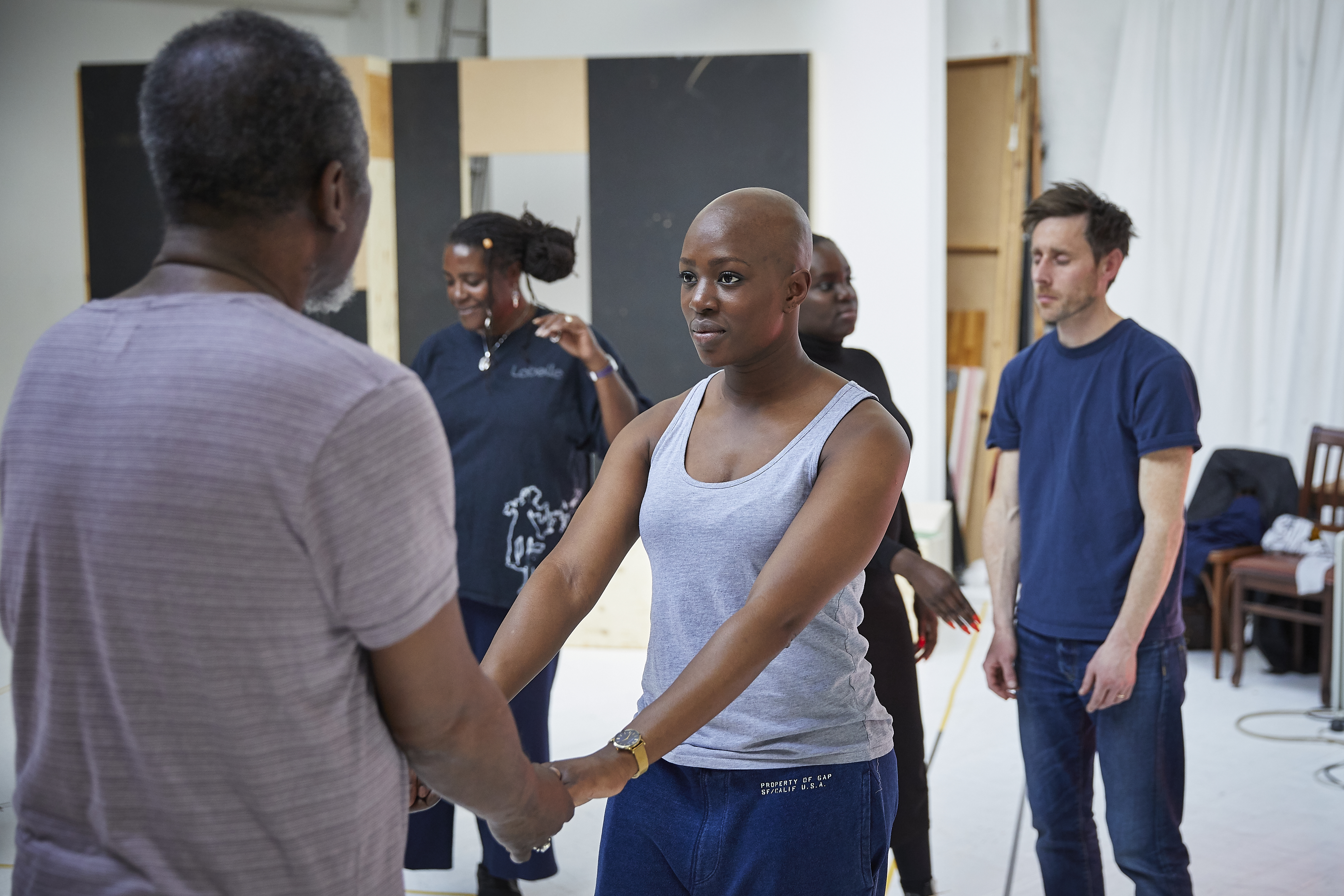 Young Vic</p>
<p>DEATH OF A SALESMAN<br />
Rehearsals