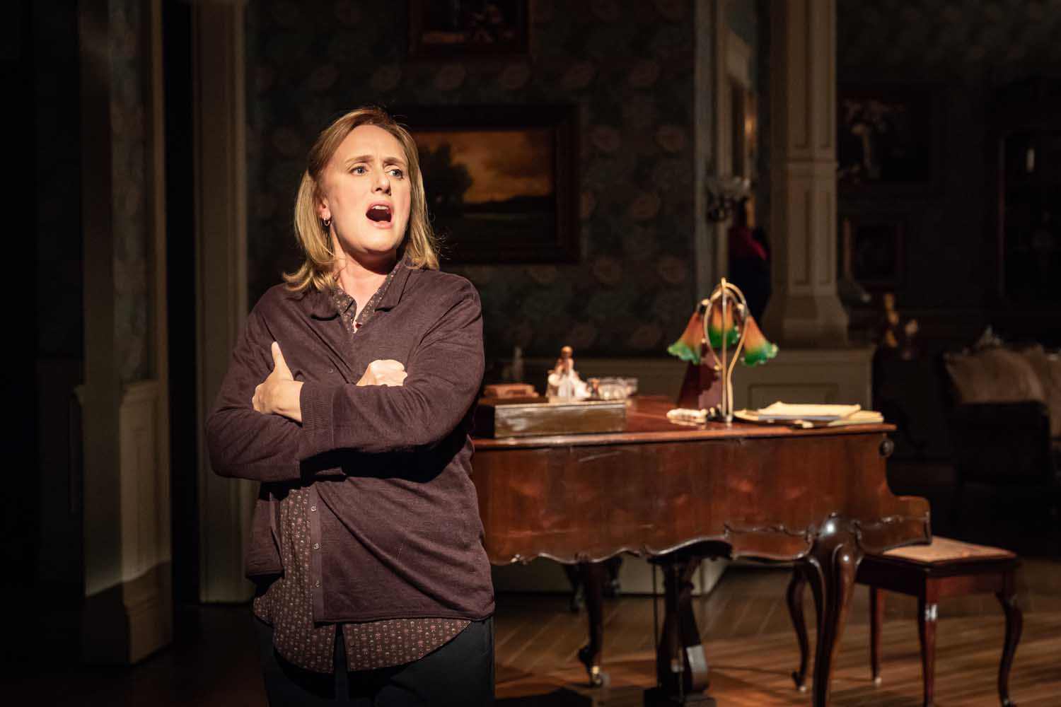 Jenna Russell in Fun Home at the Young Vic. Photo by Marc Brenner