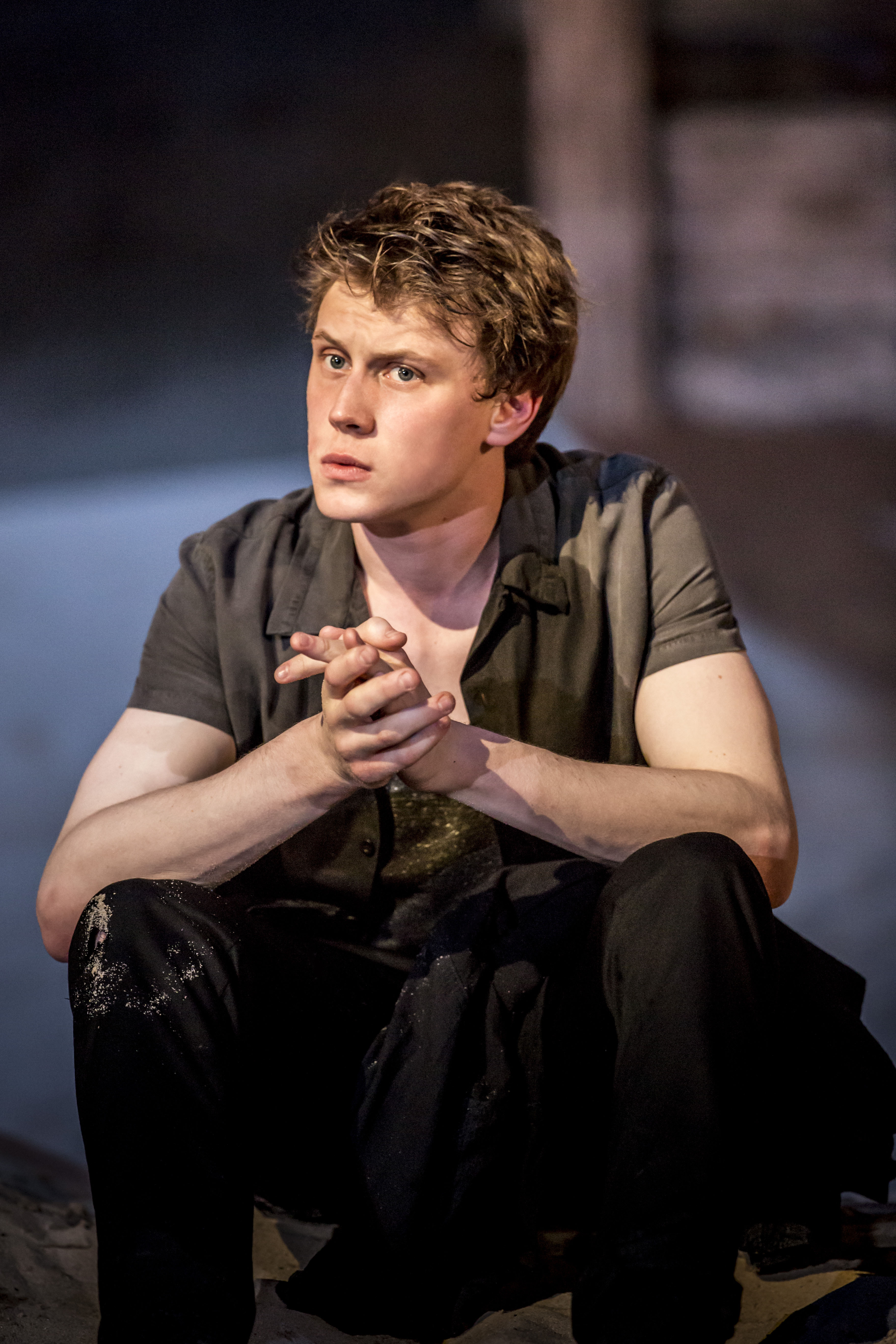 George MacKay in Ah, Wilderness! at the Young Vic. Photo by Johan Persson