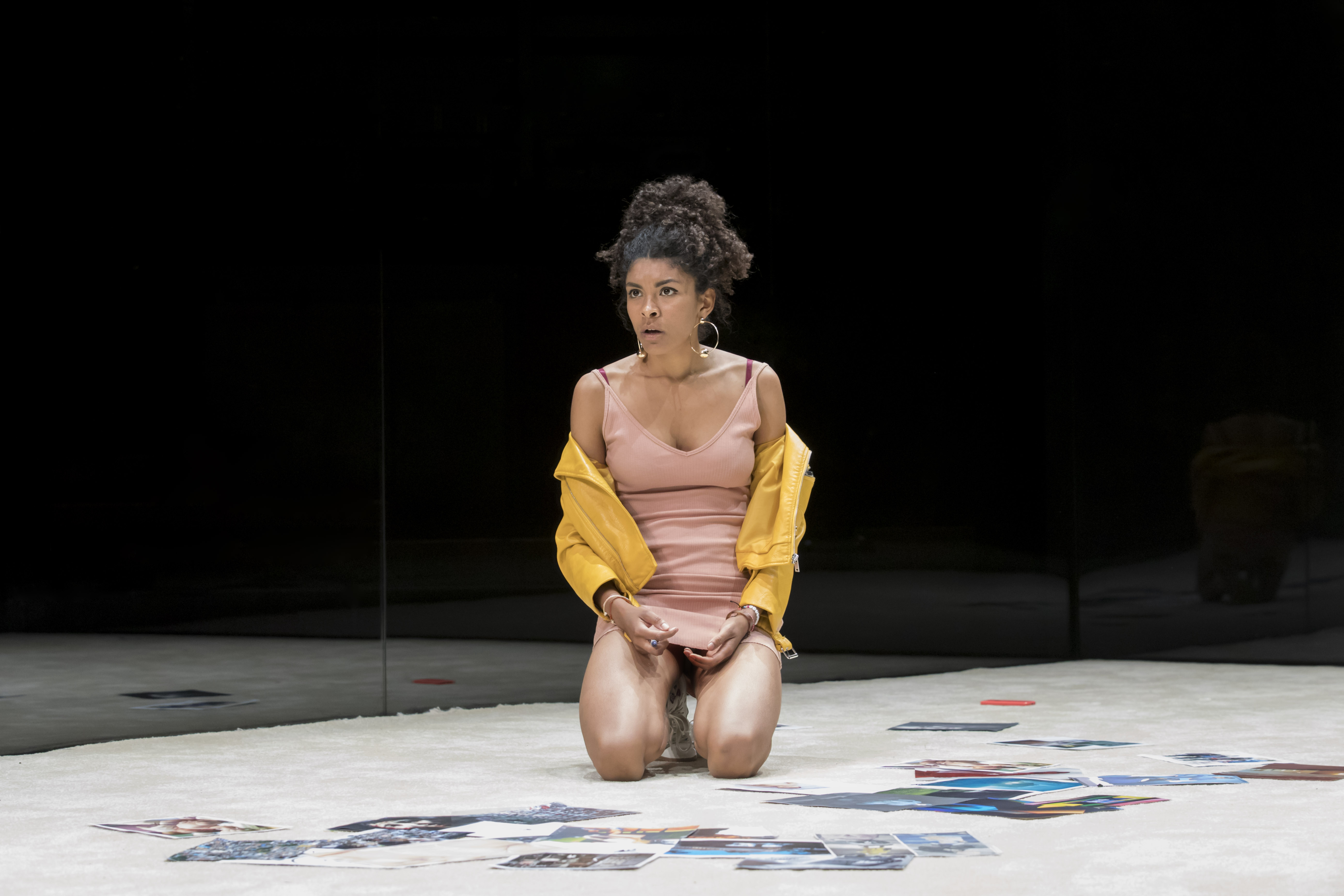 Thalissa Teixeira (Des) in Yerma at the Young Vic. Photo by Johan Persson
