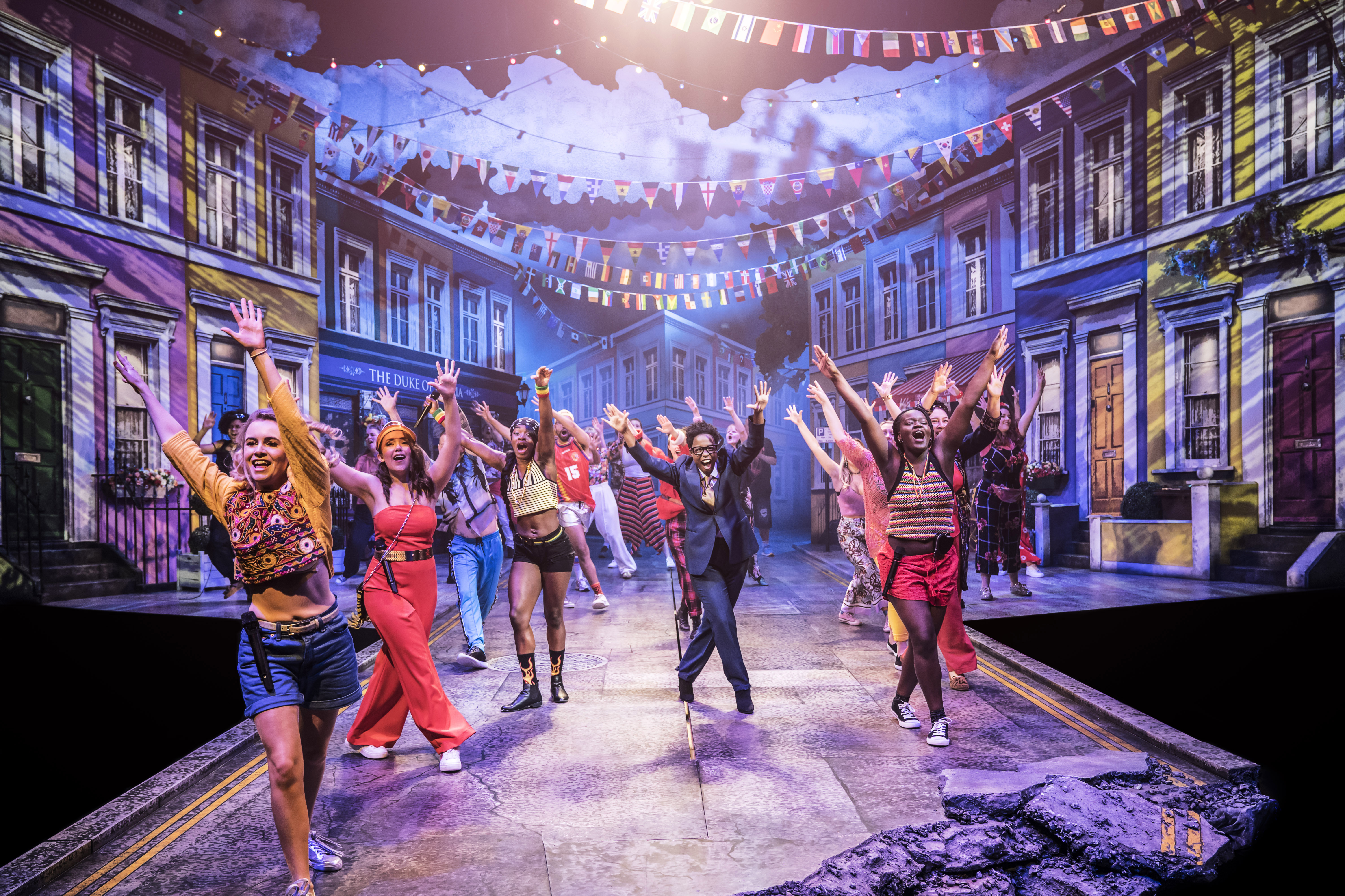 Community Chorus members dancing. Photography by Johan Persson