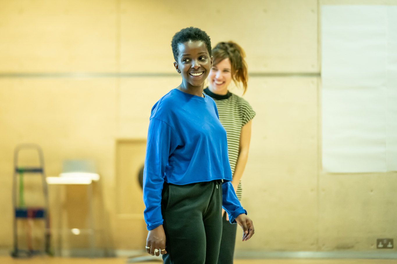 Donna Banya & Esther Smith in rehearsal for Fairview (c) Marc Brenner