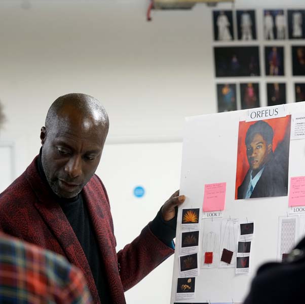 Behind the Scenes with Ozwald Boateng | Young Vic website