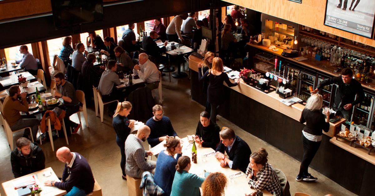 The Cut Bar Restaurant and Cafe Young Vic website