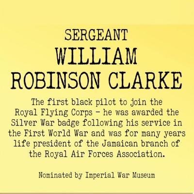 Sergeant William Robinson Clarke