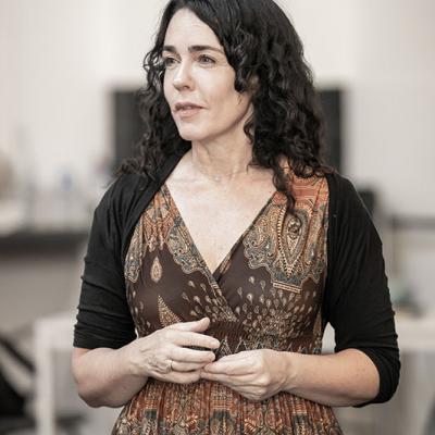 Yaël Farber in rehearsals for Blood Wedding. Young Vic 2019. Photo by Marc Brenner.