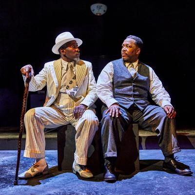  Joseph Mydell and Wendell Pierce. Death of a Salesman (c) Brinkhoff Mogenburg