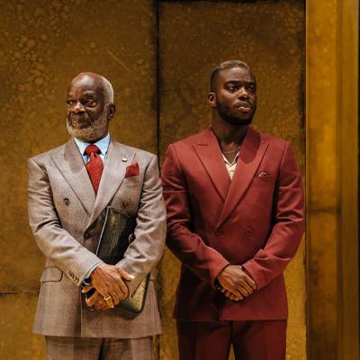 Joseph Marcell and Jonathan Ajayi