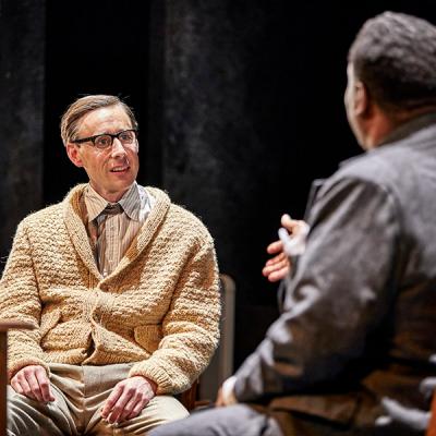 Ian Bonar and Wendell Pierce. Death of a Salesman (c) Brinkhoff Mogenburg