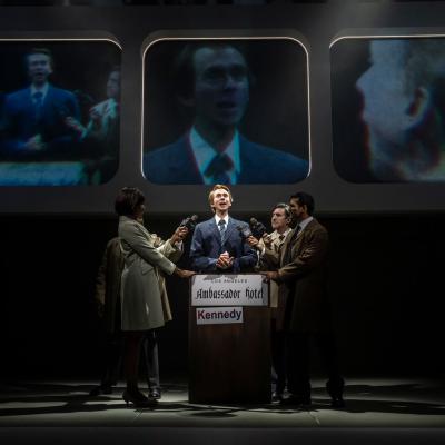 The cast of Best of Enemies at Noël Coward (c) Johan Persson