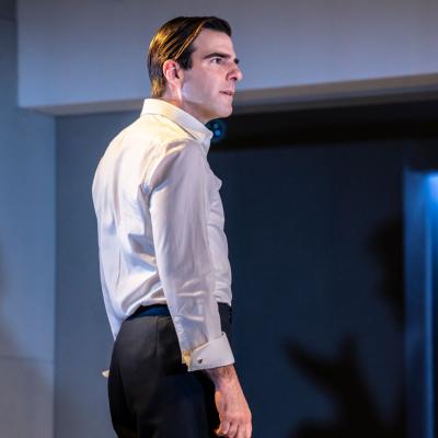 Zachary Quinto in Best of Enemies at Noël Coward (c) Johan Persson