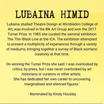 Lubaina Himid