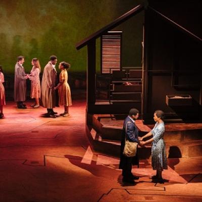 The cast of Mandela at Young Vic (c) Helen Murray