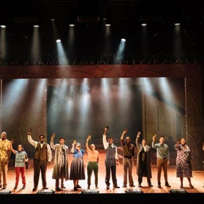 The cast of Mandela at Young Vic (c) Helen Murray