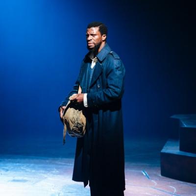 Michael Luwoye in Mandela at Young Vic (c) Helen Murray