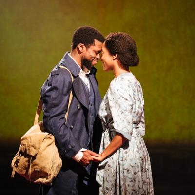 Michael Luwoye and Danielle Fiamanya in Mandela at Young Vic (c) Helen Murray