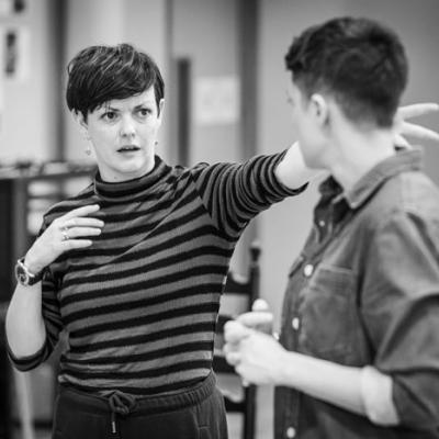 EJ Boyle (Movement Director) in Nora: A Doll's House in rehearsal (c) Marc Brenner