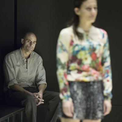  Mark Strong and Phoebe Fox. Photo by Jan Versweyveld