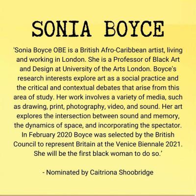 Sonia Boyce