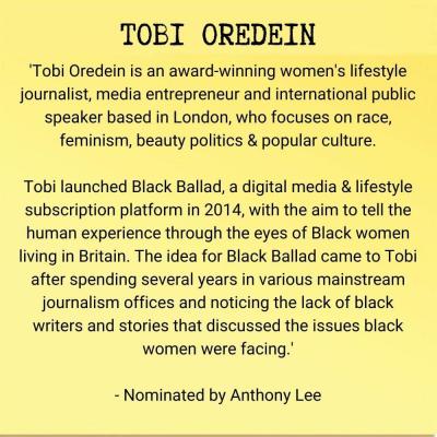 Tobi Oredein