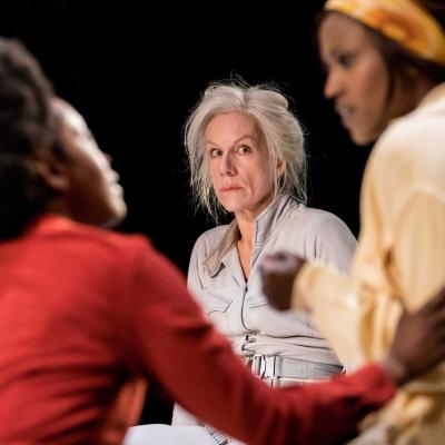 Juliet Stevenson in Wings at the Young Vic. Credit Johan Persson.