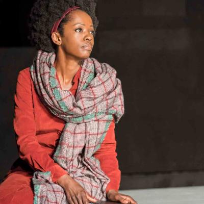 Lorna Brown in Wings at the Young Vic. Credit Johan Persson