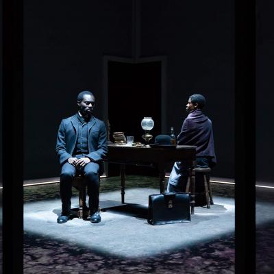 Paapa Essiedu & Letitia Wright in The Convert at the Young Vic. Photo by Marc Brenner.