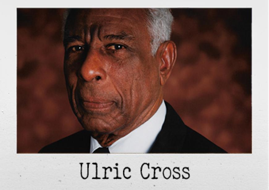 Portrait of Ulric Cross by Ean Flanders.