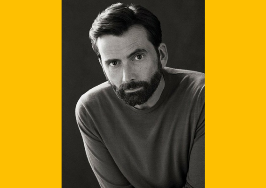 A headshot of David Tennant