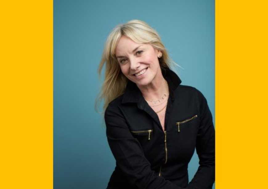 A headshot of Tamzin Outhwaite