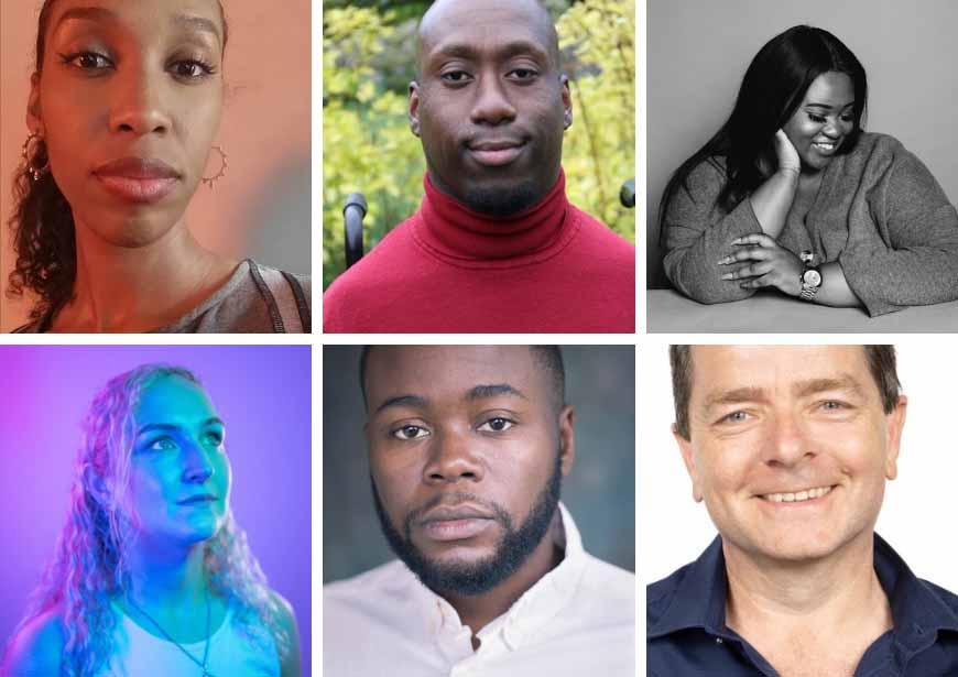 6 headshots of the 6 visiting project associates