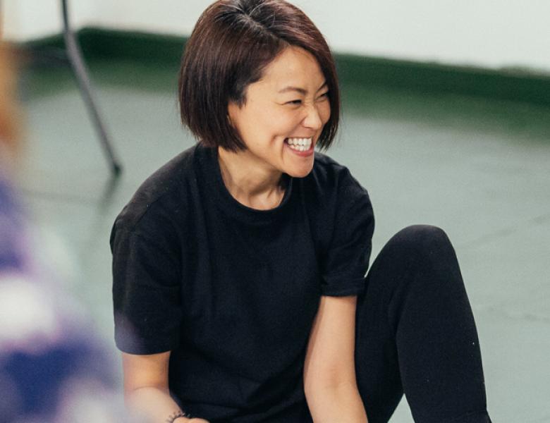 Jennifer Tang in rehearsals. Photo by Ikin Yum