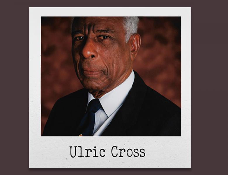 Portrait of Ulric Cross (c) Ean Flanders.